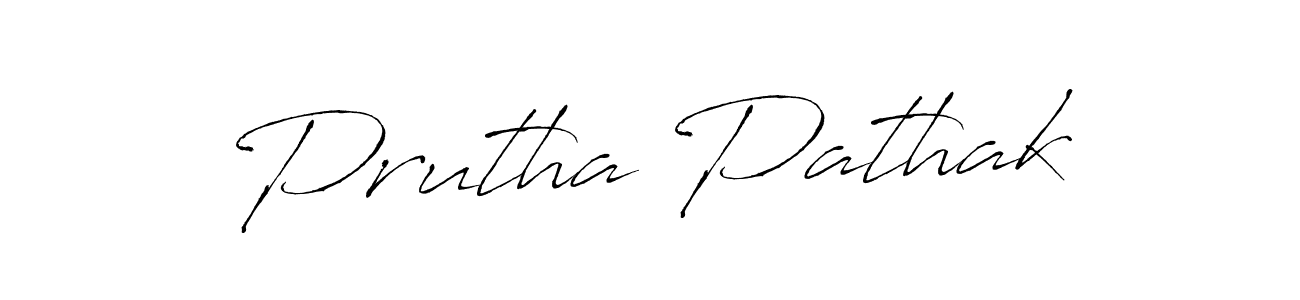 It looks lik you need a new signature style for name Prutha Pathak. Design unique handwritten (Antro_Vectra) signature with our free signature maker in just a few clicks. Prutha Pathak signature style 6 images and pictures png