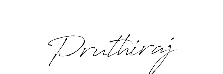 How to make Pruthiraj name signature. Use Antro_Vectra style for creating short signs online. This is the latest handwritten sign. Pruthiraj signature style 6 images and pictures png