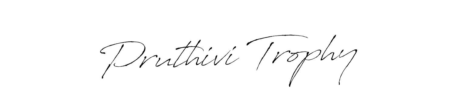 Make a beautiful signature design for name Pruthivi Trophy. Use this online signature maker to create a handwritten signature for free. Pruthivi Trophy signature style 6 images and pictures png