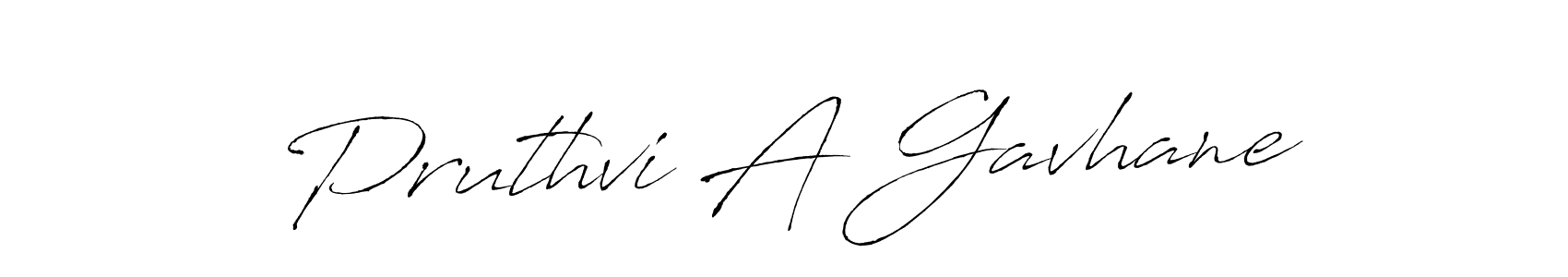 This is the best signature style for the Pruthvi A Gavhane name. Also you like these signature font (Antro_Vectra). Mix name signature. Pruthvi A Gavhane signature style 6 images and pictures png