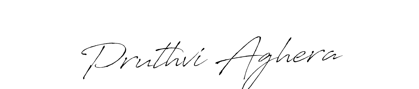 Design your own signature with our free online signature maker. With this signature software, you can create a handwritten (Antro_Vectra) signature for name Pruthvi Aghera. Pruthvi Aghera signature style 6 images and pictures png