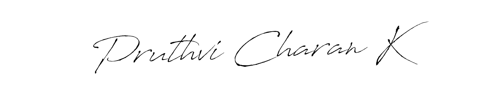 Similarly Antro_Vectra is the best handwritten signature design. Signature creator online .You can use it as an online autograph creator for name Pruthvi Charan K. Pruthvi Charan K signature style 6 images and pictures png