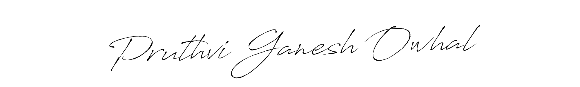This is the best signature style for the Pruthvi Ganesh Owhal name. Also you like these signature font (Antro_Vectra). Mix name signature. Pruthvi Ganesh Owhal signature style 6 images and pictures png