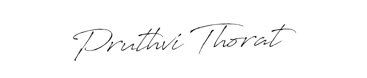 Make a short Pruthvi Thorat signature style. Manage your documents anywhere anytime using Antro_Vectra. Create and add eSignatures, submit forms, share and send files easily. Pruthvi Thorat signature style 6 images and pictures png