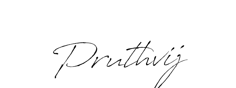 Make a beautiful signature design for name Pruthvij. Use this online signature maker to create a handwritten signature for free. Pruthvij signature style 6 images and pictures png