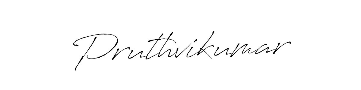 Use a signature maker to create a handwritten signature online. With this signature software, you can design (Antro_Vectra) your own signature for name Pruthvikumar. Pruthvikumar signature style 6 images and pictures png