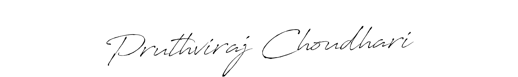 Similarly Antro_Vectra is the best handwritten signature design. Signature creator online .You can use it as an online autograph creator for name Pruthviraj Choudhari. Pruthviraj Choudhari signature style 6 images and pictures png