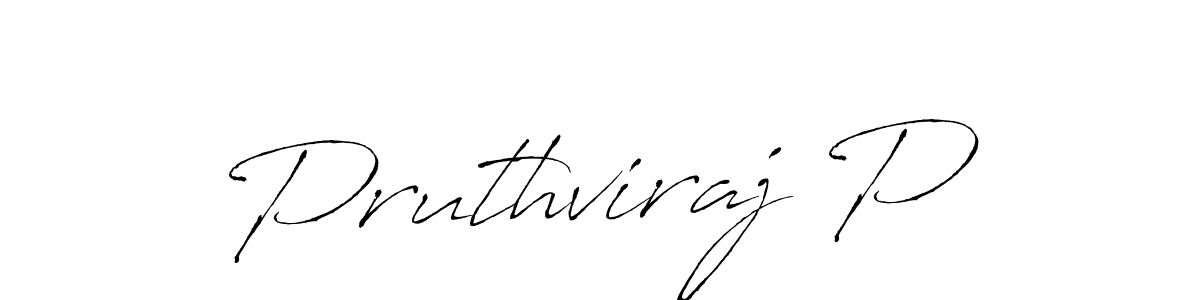 Use a signature maker to create a handwritten signature online. With this signature software, you can design (Antro_Vectra) your own signature for name Pruthviraj P. Pruthviraj P signature style 6 images and pictures png