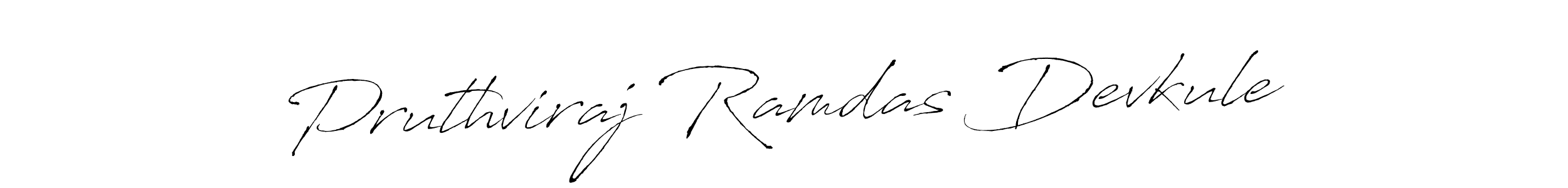 Use a signature maker to create a handwritten signature online. With this signature software, you can design (Antro_Vectra) your own signature for name Pruthviraj Ramdas Devkule. Pruthviraj Ramdas Devkule signature style 6 images and pictures png