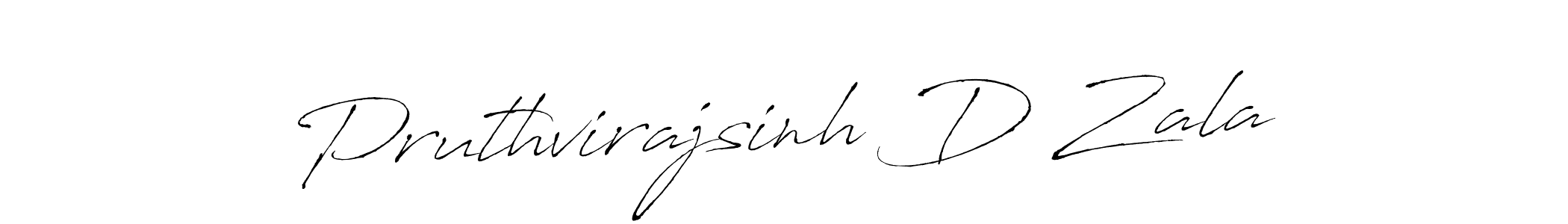 It looks lik you need a new signature style for name Pruthvirajsinh D Zala. Design unique handwritten (Antro_Vectra) signature with our free signature maker in just a few clicks. Pruthvirajsinh D Zala signature style 6 images and pictures png