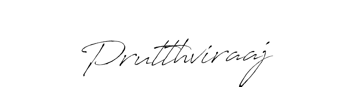 Make a beautiful signature design for name Prutthviraaj. With this signature (Antro_Vectra) style, you can create a handwritten signature for free. Prutthviraaj signature style 6 images and pictures png