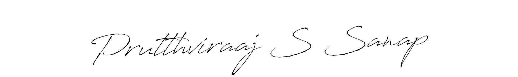 Make a beautiful signature design for name Prutthviraaj S Sanap. Use this online signature maker to create a handwritten signature for free. Prutthviraaj S Sanap signature style 6 images and pictures png