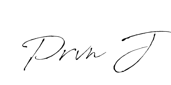 You should practise on your own different ways (Antro_Vectra) to write your name (Prvn J) in signature. don't let someone else do it for you. Prvn J signature style 6 images and pictures png