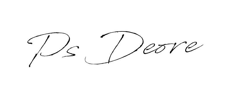 Best and Professional Signature Style for Ps Deore. Antro_Vectra Best Signature Style Collection. Ps Deore signature style 6 images and pictures png