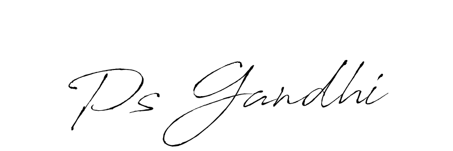 Once you've used our free online signature maker to create your best signature Antro_Vectra style, it's time to enjoy all of the benefits that Ps Gandhi name signing documents. Ps Gandhi signature style 6 images and pictures png
