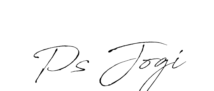 The best way (Antro_Vectra) to make a short signature is to pick only two or three words in your name. The name Ps Jogi include a total of six letters. For converting this name. Ps Jogi signature style 6 images and pictures png