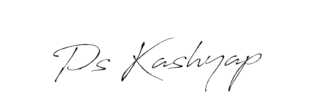 Similarly Antro_Vectra is the best handwritten signature design. Signature creator online .You can use it as an online autograph creator for name Ps Kashyap. Ps Kashyap signature style 6 images and pictures png