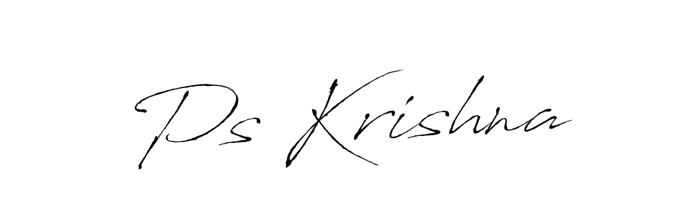 Also we have Ps Krishna name is the best signature style. Create professional handwritten signature collection using Antro_Vectra autograph style. Ps Krishna signature style 6 images and pictures png