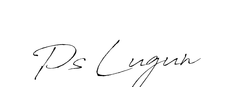 Also You can easily find your signature by using the search form. We will create Ps Lugun name handwritten signature images for you free of cost using Antro_Vectra sign style. Ps Lugun signature style 6 images and pictures png