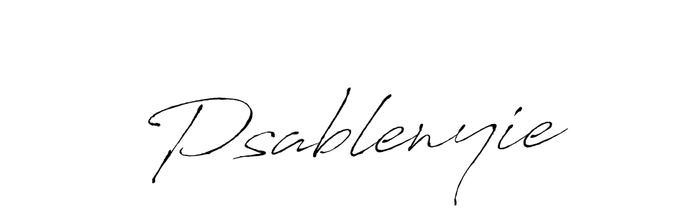 Make a short Psablenyie signature style. Manage your documents anywhere anytime using Antro_Vectra. Create and add eSignatures, submit forms, share and send files easily. Psablenyie signature style 6 images and pictures png