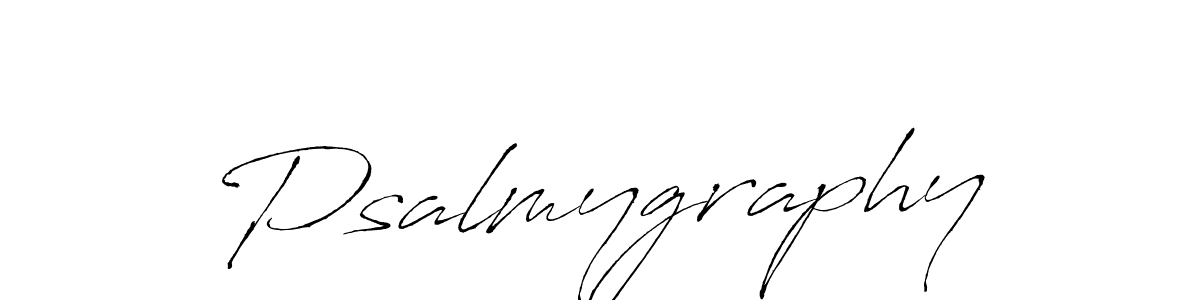 Use a signature maker to create a handwritten signature online. With this signature software, you can design (Antro_Vectra) your own signature for name Psalmygraphy. Psalmygraphy signature style 6 images and pictures png