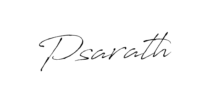 Also You can easily find your signature by using the search form. We will create Psarath name handwritten signature images for you free of cost using Antro_Vectra sign style. Psarath signature style 6 images and pictures png