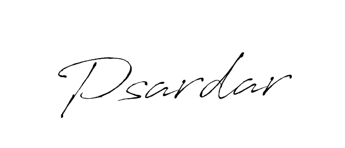 Psardar stylish signature style. Best Handwritten Sign (Antro_Vectra) for my name. Handwritten Signature Collection Ideas for my name Psardar. Psardar signature style 6 images and pictures png