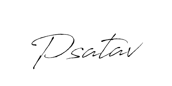 Create a beautiful signature design for name Psatav. With this signature (Antro_Vectra) fonts, you can make a handwritten signature for free. Psatav signature style 6 images and pictures png