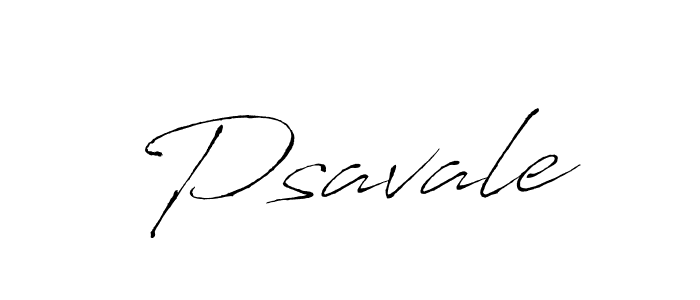 Use a signature maker to create a handwritten signature online. With this signature software, you can design (Antro_Vectra) your own signature for name Psavale. Psavale signature style 6 images and pictures png