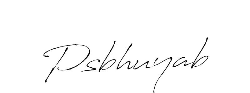 You should practise on your own different ways (Antro_Vectra) to write your name (Psbhuyab) in signature. don't let someone else do it for you. Psbhuyab signature style 6 images and pictures png