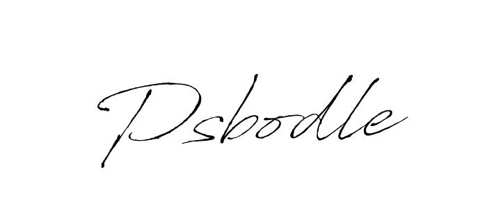 Create a beautiful signature design for name Psbodle. With this signature (Antro_Vectra) fonts, you can make a handwritten signature for free. Psbodle signature style 6 images and pictures png
