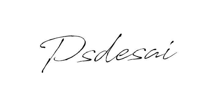 Make a beautiful signature design for name Psdesai. Use this online signature maker to create a handwritten signature for free. Psdesai signature style 6 images and pictures png