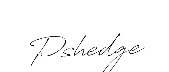 Design your own signature with our free online signature maker. With this signature software, you can create a handwritten (Antro_Vectra) signature for name Pshedge. Pshedge signature style 6 images and pictures png