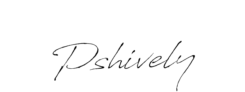 if you are searching for the best signature style for your name Pshively. so please give up your signature search. here we have designed multiple signature styles  using Antro_Vectra. Pshively signature style 6 images and pictures png