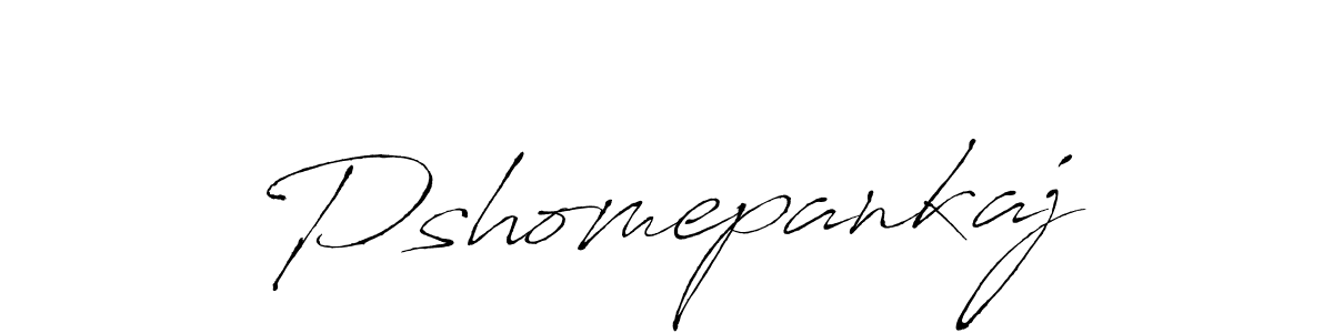You should practise on your own different ways (Antro_Vectra) to write your name (Pshomepankaj) in signature. don't let someone else do it for you. Pshomepankaj signature style 6 images and pictures png