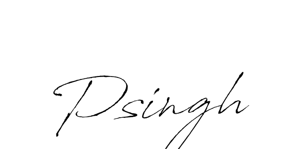 How to make Psingh name signature. Use Antro_Vectra style for creating short signs online. This is the latest handwritten sign. Psingh signature style 6 images and pictures png