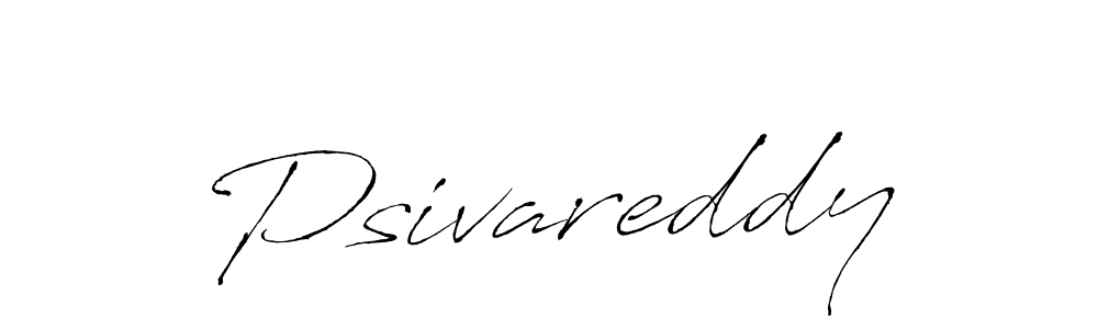 How to make Psivareddy name signature. Use Antro_Vectra style for creating short signs online. This is the latest handwritten sign. Psivareddy signature style 6 images and pictures png