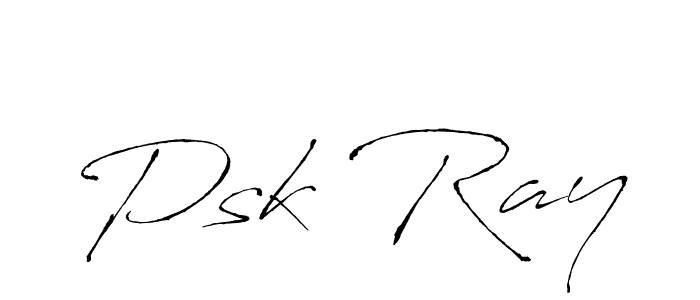 Once you've used our free online signature maker to create your best signature Antro_Vectra style, it's time to enjoy all of the benefits that Psk Ray name signing documents. Psk Ray signature style 6 images and pictures png