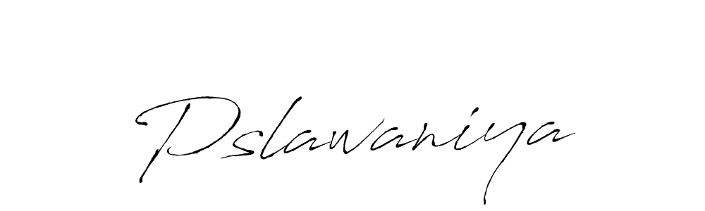 Pslawaniya stylish signature style. Best Handwritten Sign (Antro_Vectra) for my name. Handwritten Signature Collection Ideas for my name Pslawaniya. Pslawaniya signature style 6 images and pictures png