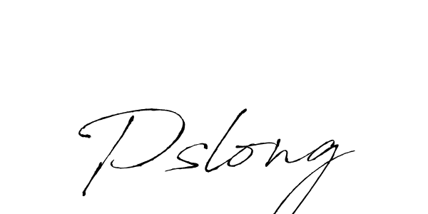 How to make Pslong name signature. Use Antro_Vectra style for creating short signs online. This is the latest handwritten sign. Pslong signature style 6 images and pictures png