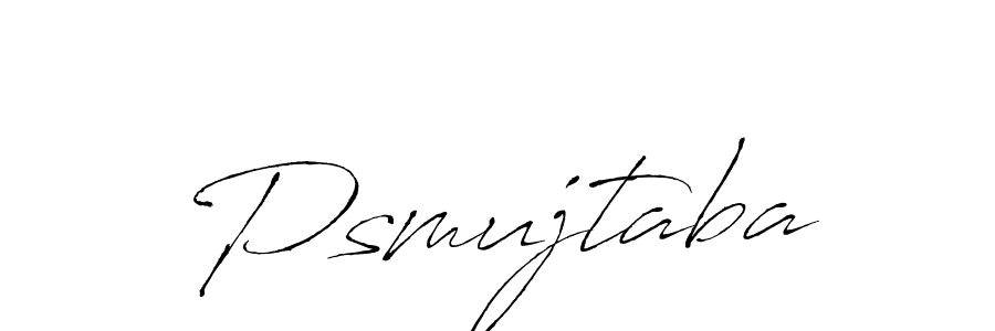 You should practise on your own different ways (Antro_Vectra) to write your name (Psmujtaba) in signature. don't let someone else do it for you. Psmujtaba signature style 6 images and pictures png