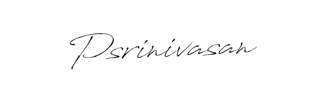 Also You can easily find your signature by using the search form. We will create Psrinivasan name handwritten signature images for you free of cost using Antro_Vectra sign style. Psrinivasan signature style 6 images and pictures png