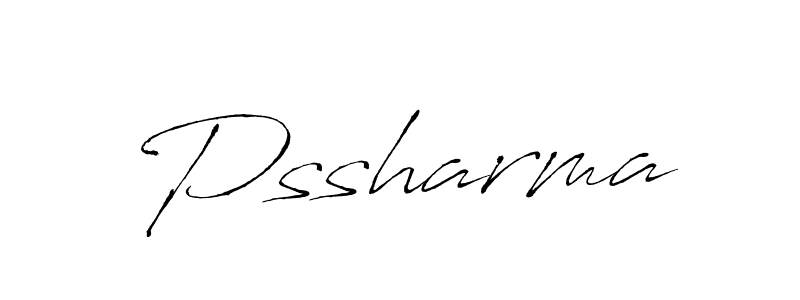 The best way (Antro_Vectra) to make a short signature is to pick only two or three words in your name. The name Pssharma include a total of six letters. For converting this name. Pssharma signature style 6 images and pictures png