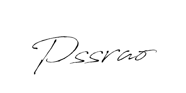 Make a beautiful signature design for name Pssrao. With this signature (Antro_Vectra) style, you can create a handwritten signature for free. Pssrao signature style 6 images and pictures png