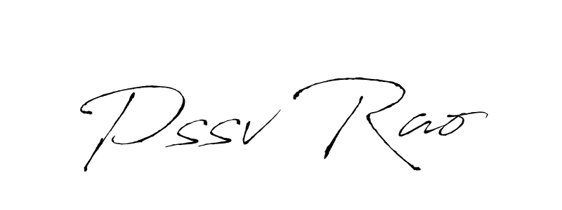 Use a signature maker to create a handwritten signature online. With this signature software, you can design (Antro_Vectra) your own signature for name Pssv Rao. Pssv Rao signature style 6 images and pictures png