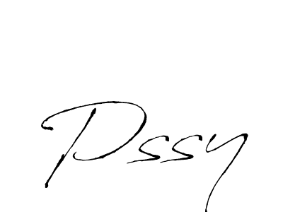 How to make Pssy name signature. Use Antro_Vectra style for creating short signs online. This is the latest handwritten sign. Pssy signature style 6 images and pictures png