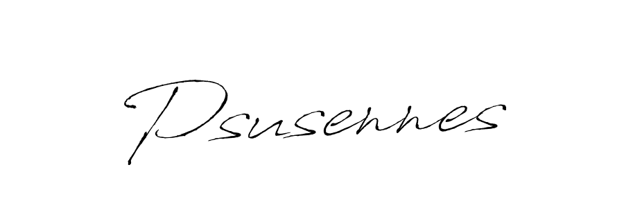 Design your own signature with our free online signature maker. With this signature software, you can create a handwritten (Antro_Vectra) signature for name Psusennes. Psusennes signature style 6 images and pictures png