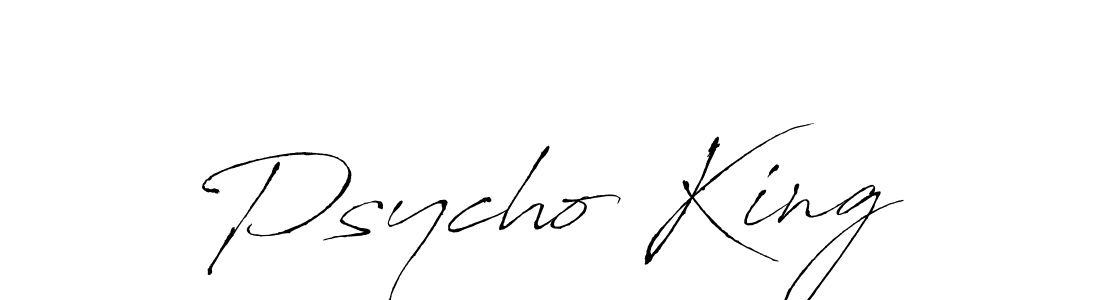 How to make Psycho King name signature. Use Antro_Vectra style for creating short signs online. This is the latest handwritten sign. Psycho King signature style 6 images and pictures png