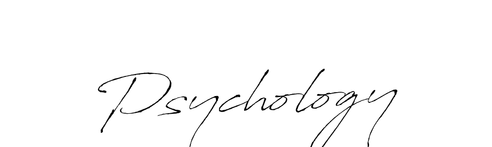 Design your own signature with our free online signature maker. With this signature software, you can create a handwritten (Antro_Vectra) signature for name Psychology. Psychology signature style 6 images and pictures png