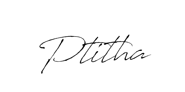 The best way (Antro_Vectra) to make a short signature is to pick only two or three words in your name. The name Ptitha include a total of six letters. For converting this name. Ptitha signature style 6 images and pictures png